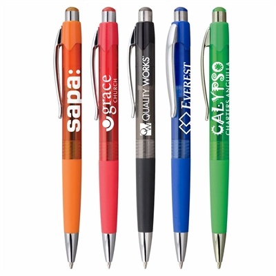 Mardi Gras Translucent Barrel Pen | Ultra-Smooth Writing & Comfort