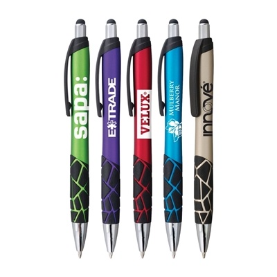 Mosaic Metallic Stylus Pen | Custom Logo Promotional Stylus | Corporate Gifts