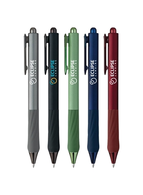 Custom Twirl Comfort Gel Ink Pen Full Color Print
