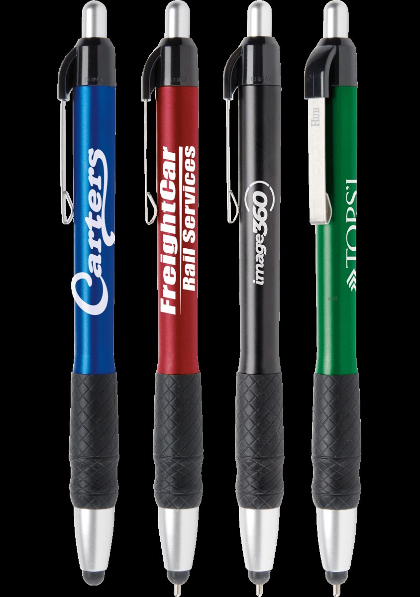 MaxGlide Click Metallic Pen | Stylus Design & Comfort