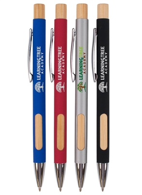 Custom Bamboozle Click Pen | Laser Engraved Eco Pens