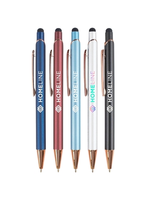Custom Swan Comfort Pen With Stylus Laser Engraved