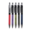 Custom EcoMetal Denim Stylus Pen | Laser Engraved Logo Printing