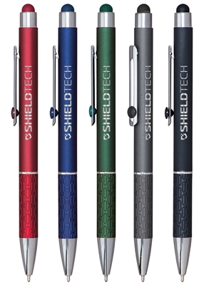 Custom Opus Pen With Stylus | Full Color Promotional Pen