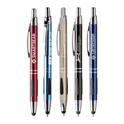 Vienna Stylus Pen with Stylus Tip | Custom Engraved Promotional Pen