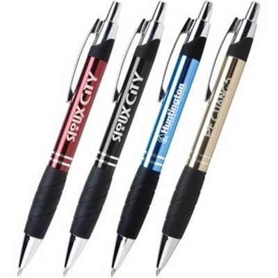 Newport Pen with Rubber Grip â€“ Anti-Fraud Ink Executive Metal Pen
