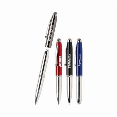 T.Macy Triple Function Pen | Pen Stylus | LED Light for Touchscreens