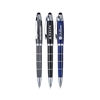 Damali Stylus Pen | Custom Executive Stylus Pens | Chrome Accents
