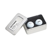 Titleist Business Card Tin | 2 Custom Full Color Imprinted Logo Golf Balls
