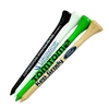 Bulk Wooden Golf Tees with One Color Imprint | Durable Birch Wood for Custom Logos