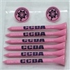 Custom Golf Tee and Ball Marker Pack | Promotional Giveaway for Golf Events | (6) 3 1/4" Golf Tees & (2) Ball Markers