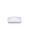 Princeton Post Cap for 4x4 PVC Sign Posts - White