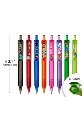 Lometa Clear Eco | Full Color | Retractable Ballpoint Pen | Custom Promotional Pen