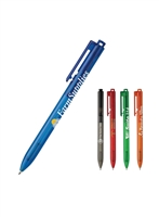 Celina Clear | Full Color | Retractable Ballpoint Pen | Custom Promotional Pen