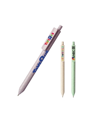Alamo Eco XL Clip Silkscreen | Promotional Pen | Custom Printing | Retractable Ballpoint