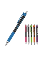 Bowie onyx Silkscreen | Promotional Pen | Custom Printing | Retractable Ballpoint