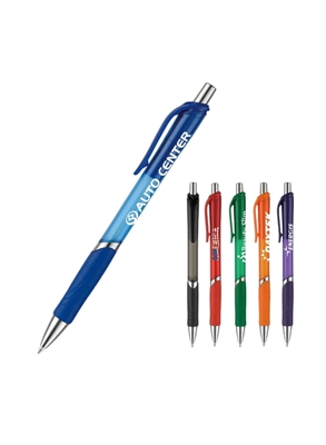 Frisco Clear | Full Color | Retractable Ballpoint Pen | Custom Promotional Pen