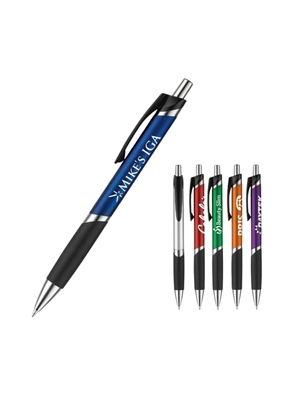 Osage Metallic  Silkscreen | Promotional Pen | Custom Printing | Retractable Ballpoint