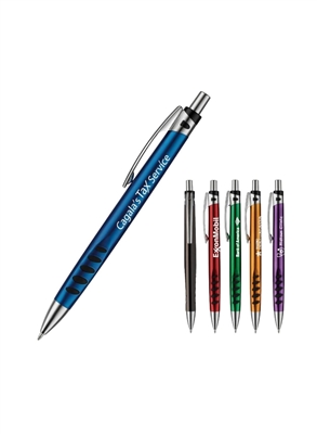 Plano Shine Silkscreen | Promotional Pen | Custom Printing | Retractable Ballpoint
