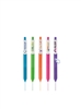 Alamo Gel Soft Touch Pen | Custom Silkscreen & Full Color XL Clip Imprint | Stylish Gel Pens for Promotions