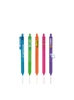 Alamo Gel Soft Touch Pen | Custom Silkscreen & Full Color XL Clip Imprint | Promotional Gel Pens | Customizable Clips