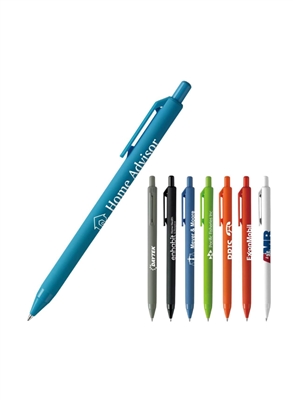 Alvin Gel Soft Touch Pen | Custom Silkscreen Printing | Retractable Gel Pen | Anti-Fraud Ink