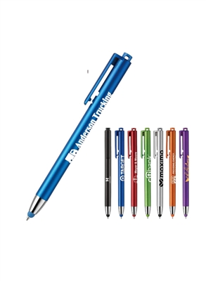 Celina Stylus Metallic Silkscreen | Promotional Pen | Custom Printing | Retractable Ballpoint