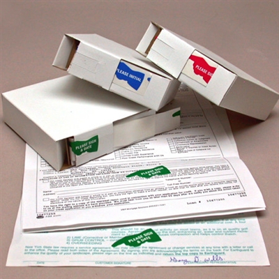 Removable Contract Pointer Stickers