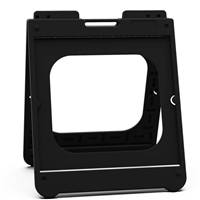 Simpo Square 24" x 24" Black A Frame