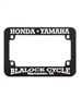 Motorcycle Raised Lettering License Plate Frames | Custom Plastic Frames