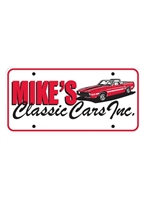 2 Color Plastic Display License Plates | .015 Thick Custom Promotional Plates