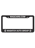 Diverse Line Style A Car Plate Frame | Raised Letter Plastic | Custom Auto Accessory