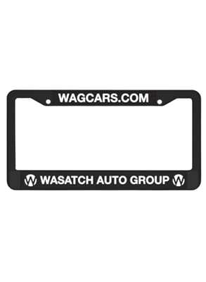 Diverse Line Style A Car Plate Frame | Raised Letter Plastic | Custom Auto Accessory