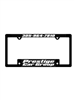 Michigan Raised Lettering Plastic License Plate Frame | Style A | Made in USA, Customizable