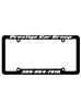 Ohio Raised Lettering Plastic License Plate Frame - Style A | Durable & Customizable