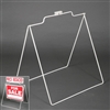 Metal Rod Sidewalk A Frame (5 Pack) - White