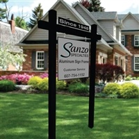 Aluminum Sign Frame with Rider Clamps