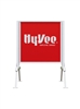 Portable Roadside Sign Frame | Durable Aluminum Display Solution