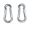 Stainless Steel Carabiner Sign Clips - Set of 2