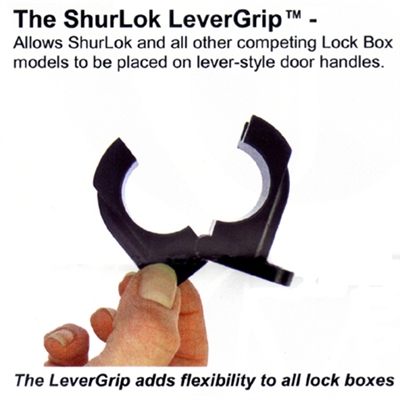 ShurLok Lock Box LeverGrip for Door Handles