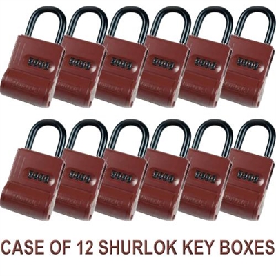 ShurLok Lock Box - Red - Case of 12