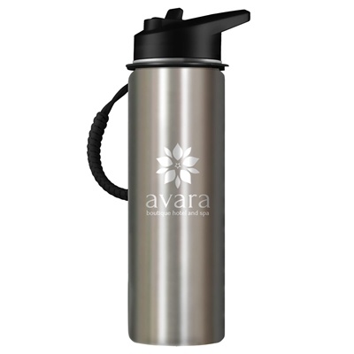 Frost Buddy 24oz Sports Buddy | Laser Engraved Stainless Steel Bottle | Keeps Drinks Cold for 24+ Hours