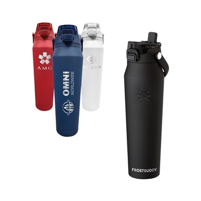 Frost Buddy 32oz Bottle | Leak-Proof | Stainless Steel | Keeps Drinks Cold