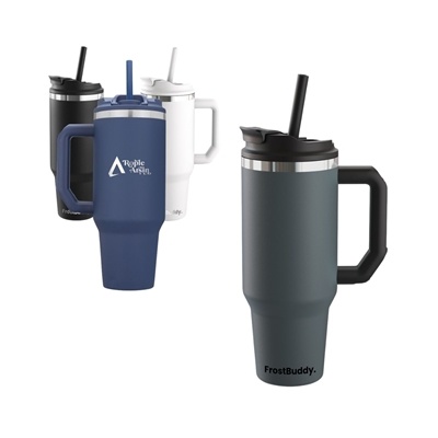 Frost Buddy Thicc Buddy 40oz | Insulated Mug for Coffee | Laser Engraved