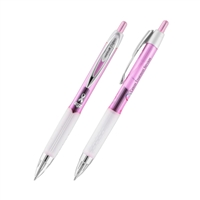 uni-ball 207 Pink Ribbon Pen | 0.7mm Black Ink | Smooth, Vibrant & Refillable