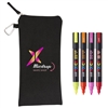 POSCA 4 Piece Neon Marker Set | Water-Based Paint Markers | Craft & Art Projects