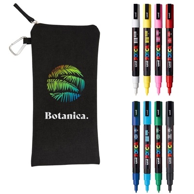 POSCA 8 Piece Basic Marker Set | Fine Paint Markers | Art & Crafts