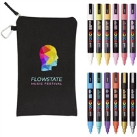 POSCA 12 Piece Soft Marker Set | Vibrant Paint Markers | Art & Crafts