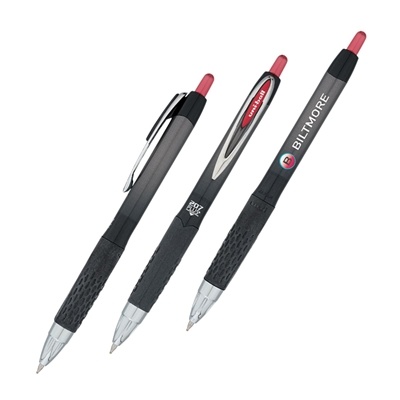 uni-ball 207 PLUS+ Gel Pen | Red Ink | Fast-Drying and Water-Resistant for Professional Use