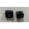 Replacement Squeeze Clip for Aluminum Sign Posts Adjustable Arm - Black